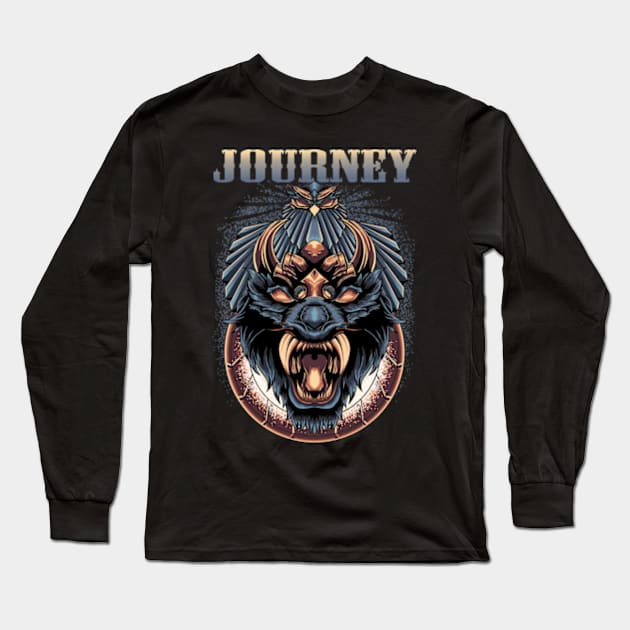 JOURNEY BAND Long Sleeve T-Shirt by citrus_sizzle